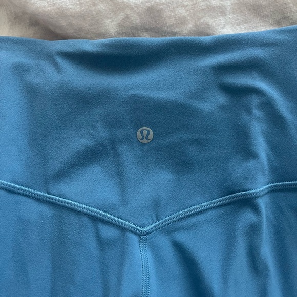 lululemon athletica Pants - Lululemon align pant yoga pant legging front pocket wideleg pant blue size 4